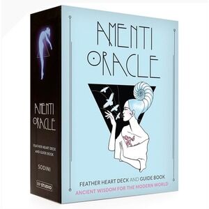 Amenti Oracle Feather‎ Heart Deck and Guide Book Sodini RP Studio